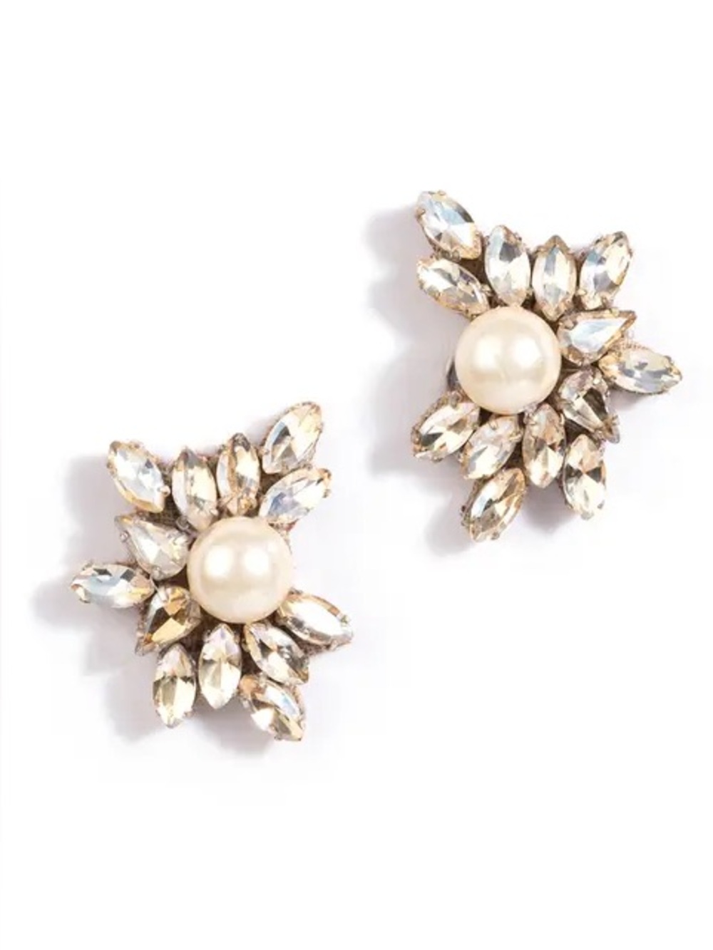 NWT - Deepa Gurnani - Sahana Stud Earrings